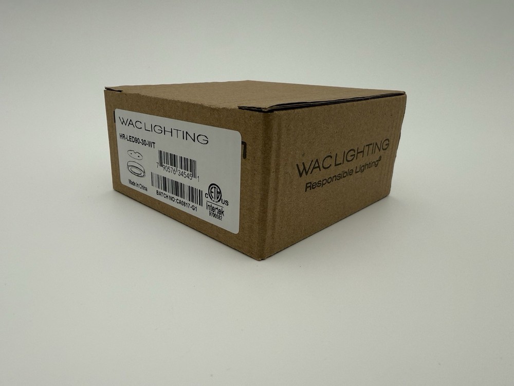 WAC Lighting HR-LED90-30-WT 3” LEDme Button Light - White
