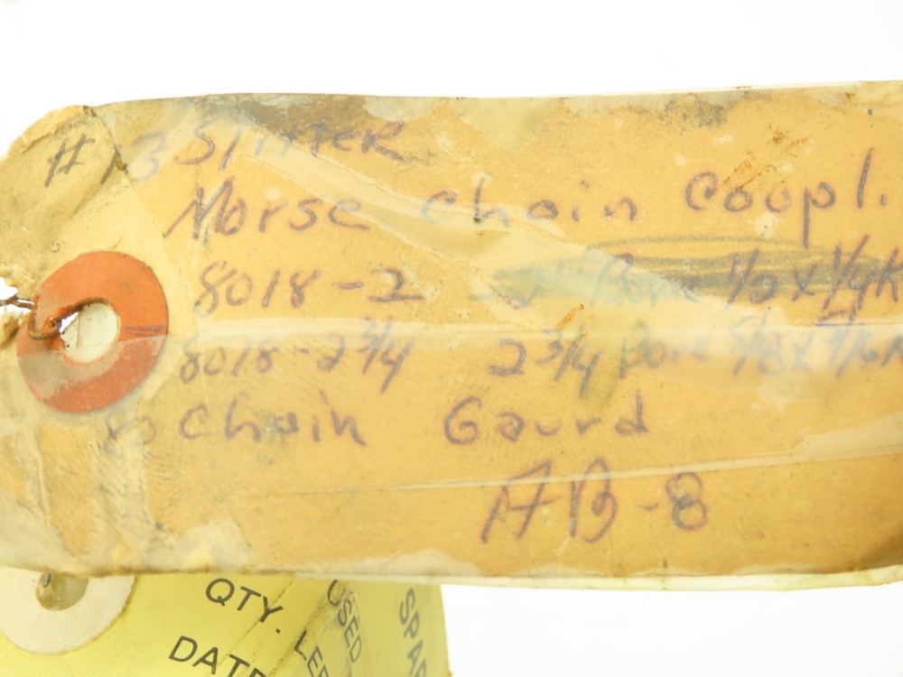 Morse 8018 Chain Coupling Chain Cover 2 3/4" Bore Incomplete One Coupling