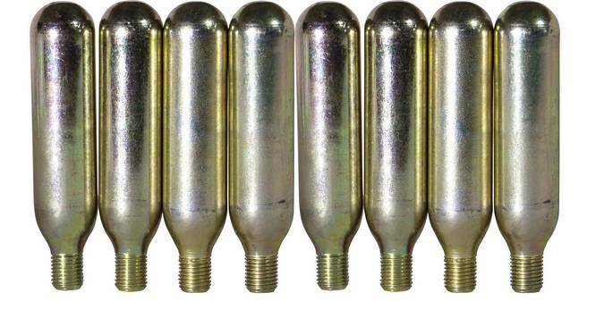 Envirosafe, Refrigerant grade CO2 Cartidges 8 Pack