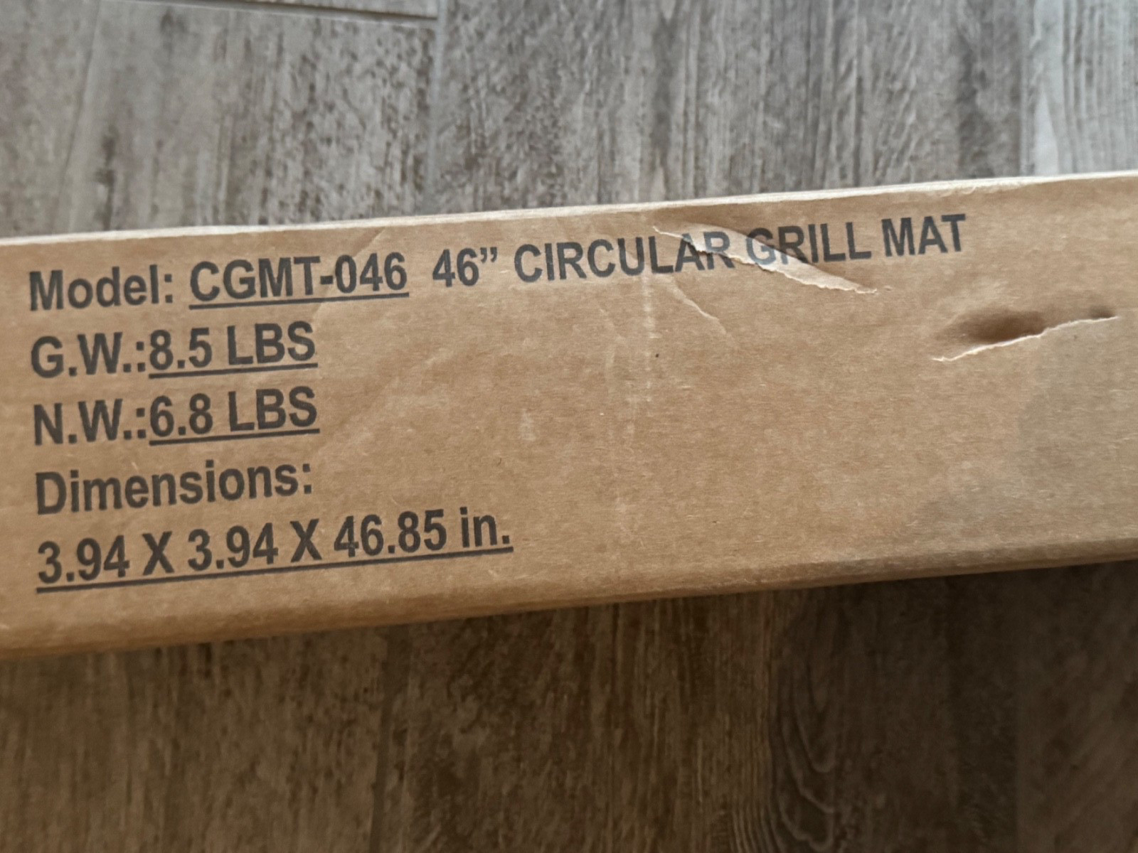 CUISINART 46" CIRCULAR GRILL MAT CGMT-046 NEW IN BOX