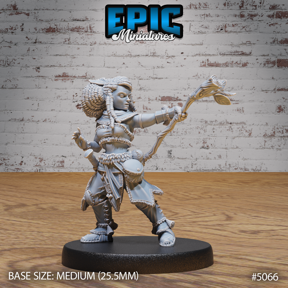 Halfling Druid by Epic Miniatures | D&D | DnD | Print on Demand