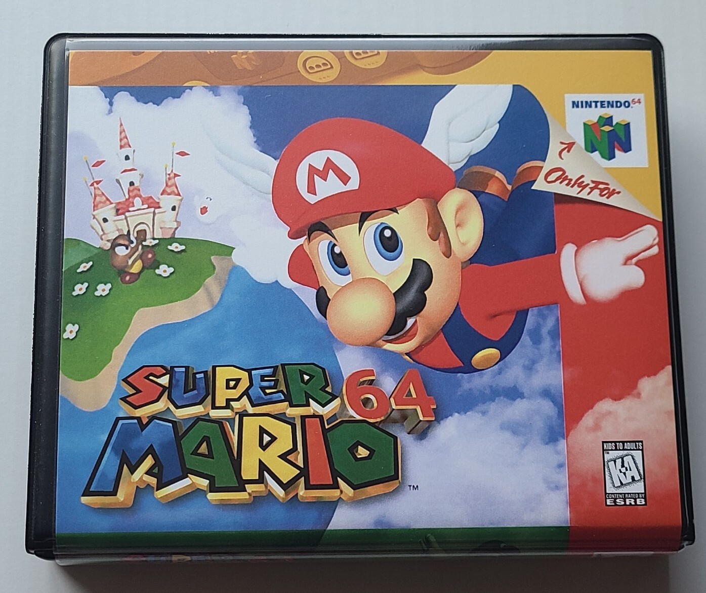 Super Mario 64 CASE ONLY Nintendo 64 N64 Box BEST Quality Available No Cart