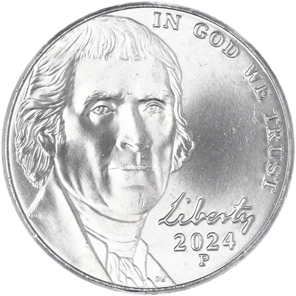 2024 P Jefferson Nickel Uncirculated US Mint