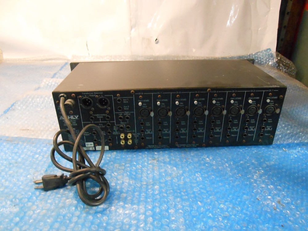 ASHLY MX-508 Eight Channel Stereo Mixer