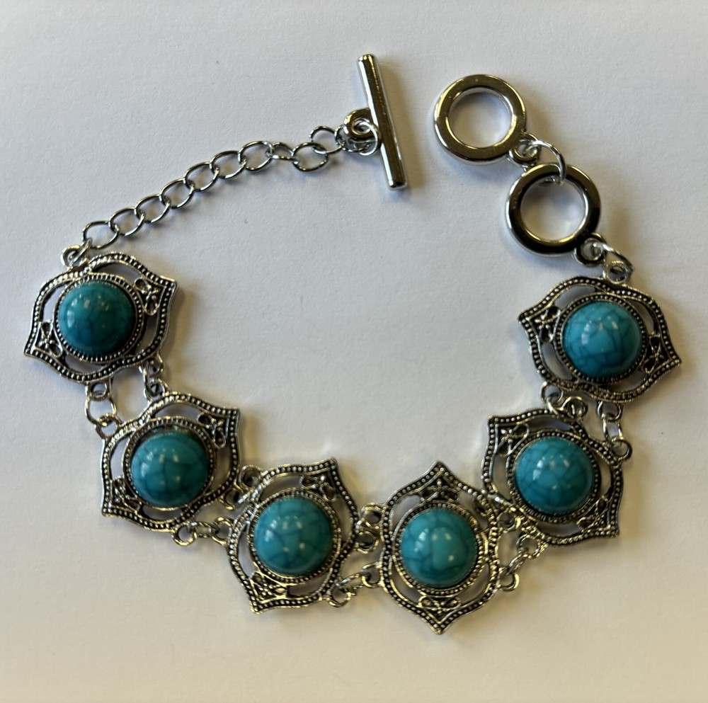 Turquoise Vintage Lord's Eye Bracelet