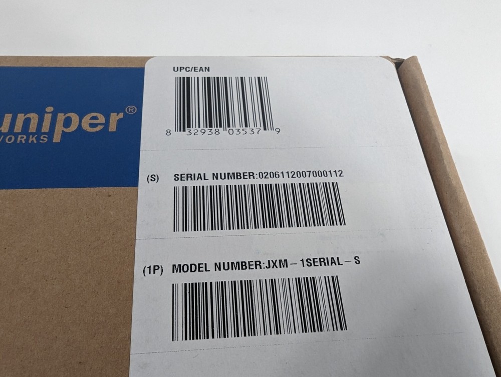 New Juniper Networks JXM-1SERIAL-S :1 PORT SYNC SERIAL MINI INTERFACE MODULE