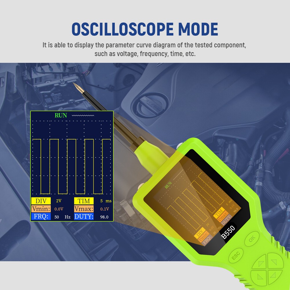 MRCARTOOL® B550 0-5V Probe Circuit Analyzer Electronic Circuit Test Tool