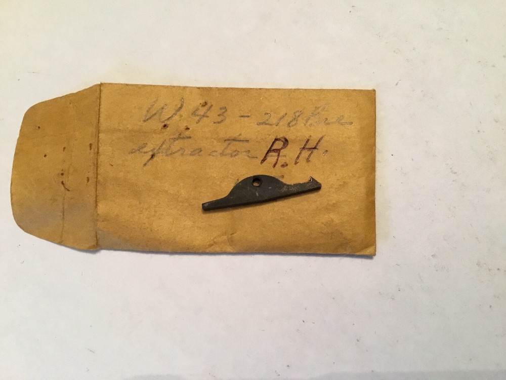 Winchester Model 43 Extractor .218 Bee Right Hand (new)