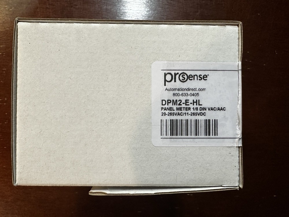 Prosense DPM2-E-HL Digital Panel Meter