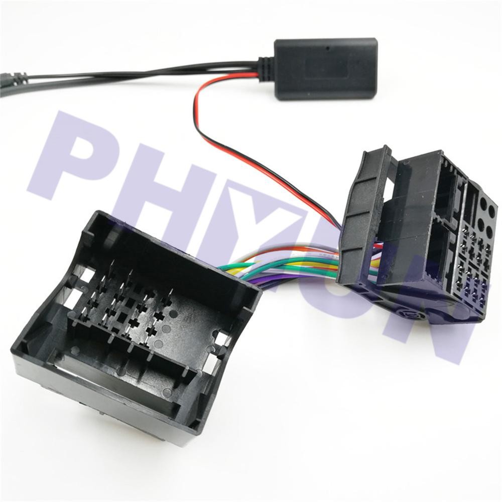 Aux Bluetooth Adapter+Microphone Cable For BMW X5 X3 Z4 E83 E85 E86 E39 E53 USA