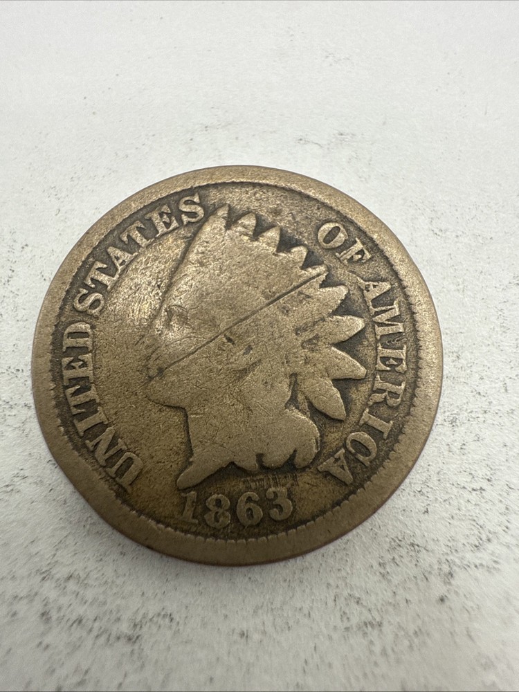 1863 Indian Cent #50113