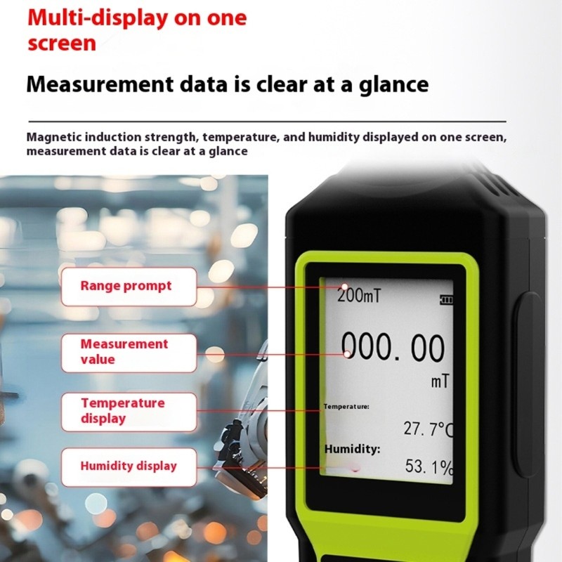Delicate Field Strength Meter Display Scientific Measurement Device