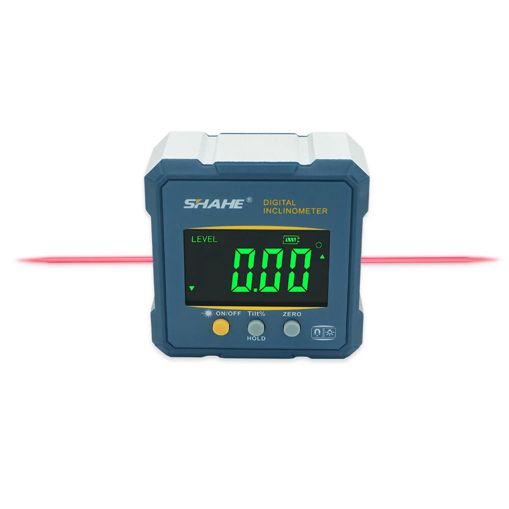 Digital Angle Finder Protractor, 2 in 1 Digital Level Angle Gauge Chargeable New