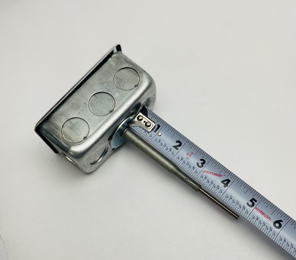 Siemens Duct Temperature Sensor QAM2012.010 Platinum 1000 Ohm 4" Probe