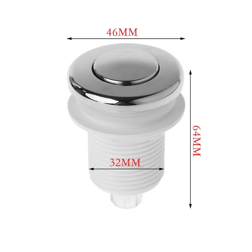 New Push Air Switch Switch 1PCS 32mm ABS For Bathtub Spa Push Air Switch