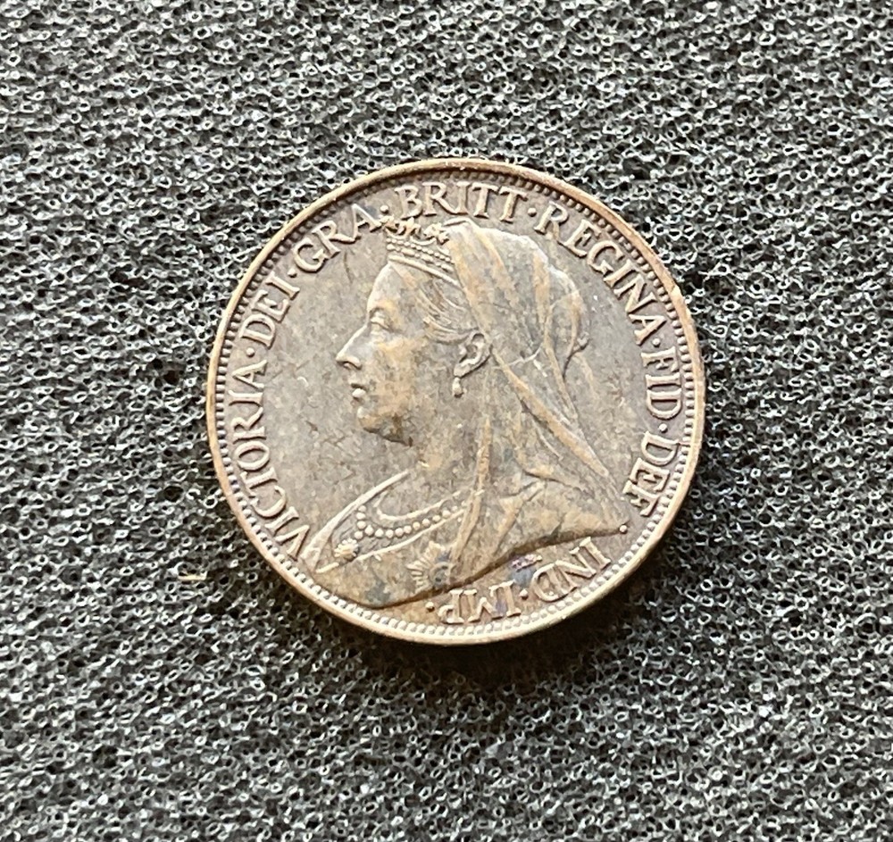 Britain Farthing 1900 Brown Unc….TM1329