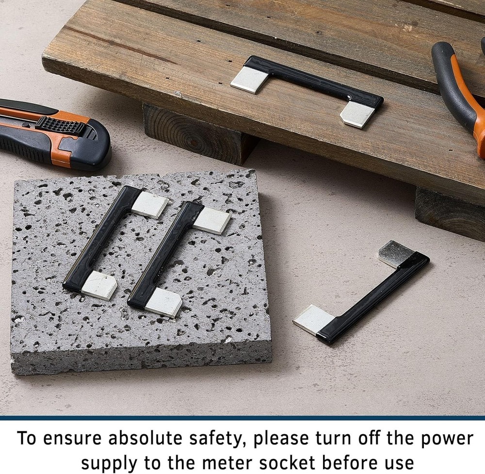 4 Pcs 200 Amp Meter Socket Jumper Assembly Bypass Jumper for Bus Electrical Mete