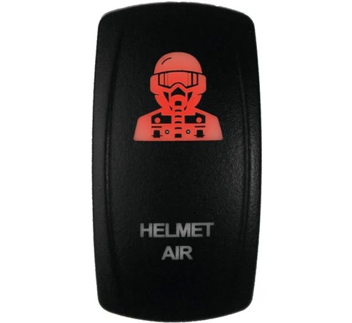 DragonFire for Lighted Switch Hel Air On/Off Red