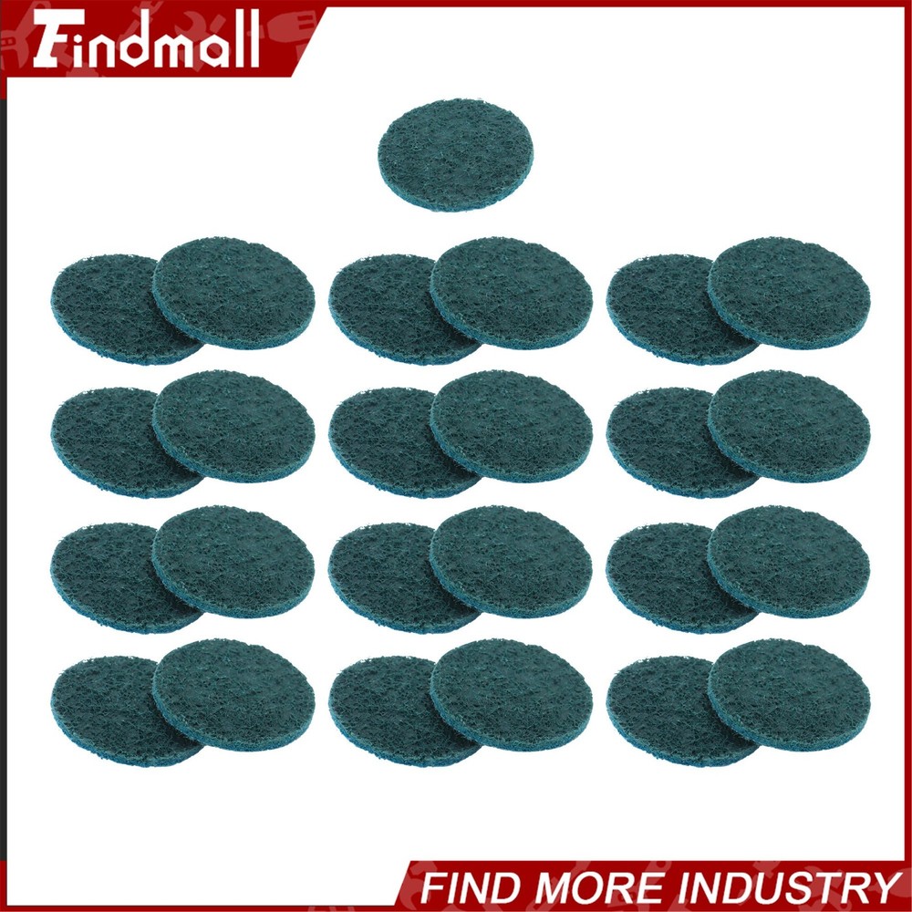 Findmall 25 Pcs 2 Inch Fine Surface Conditioning Quick Change Sanding Discs