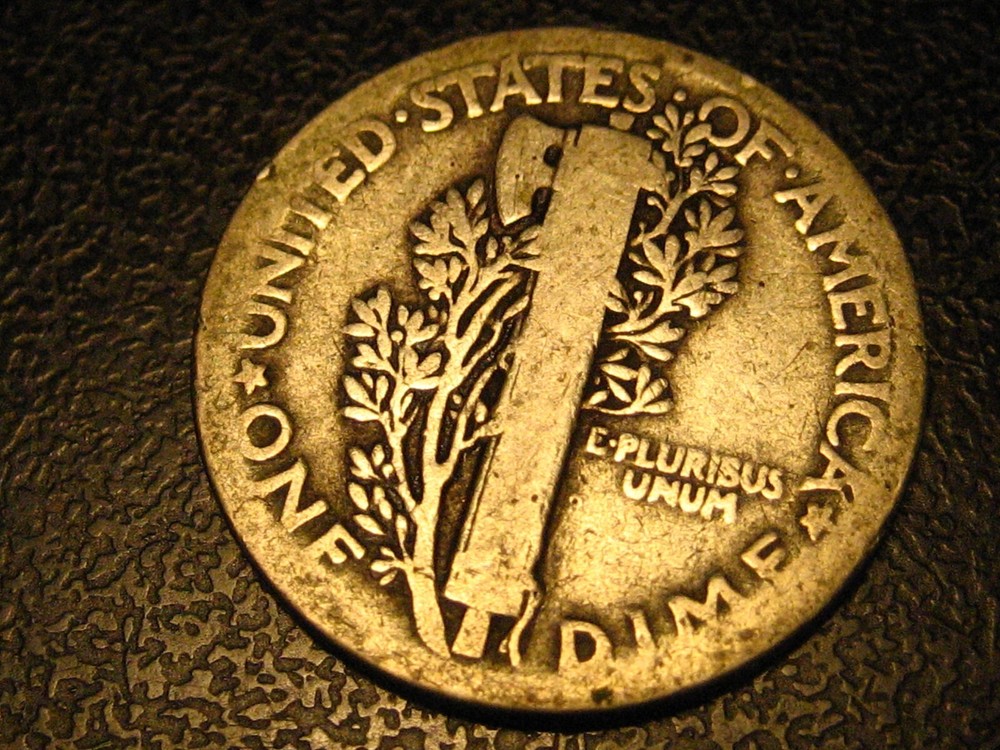 1923-P 90% Silver Mercury Head Dime ^^^^^