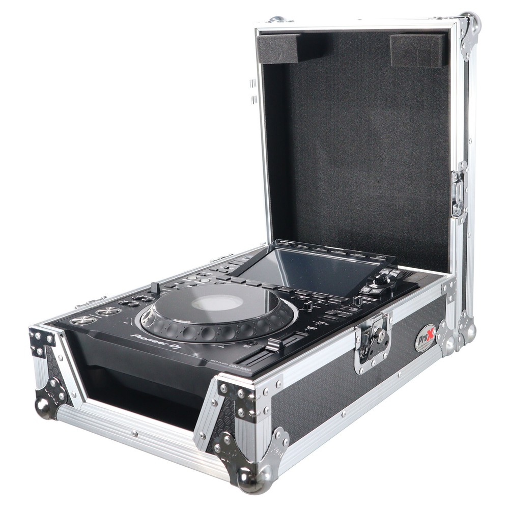 ProX Flight Case for CDJ-3000, DJS-1000, SC6000, Large Format CD-Media Player