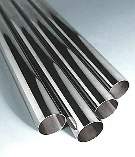 304 Stainless Steel Polish Round Tube Pipe Tubing 1/2, 3/4, 1, 1-1/4, 1-1/2, 2"