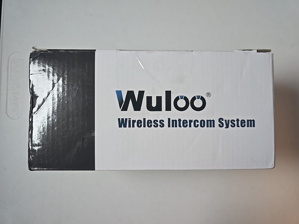 Wuloo Wireless 1 Mile Range Home Intercom System 2 Pack W888-P2 Multi Channel