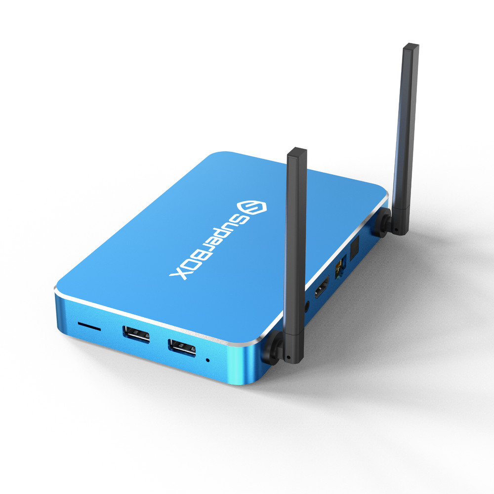 SuperBox S6 Max Smart Media Player 6K Android Streaming Factory Sealed Bluetooth