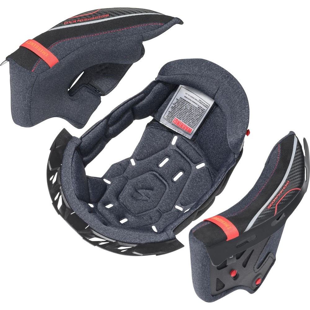 ScorpionEXO Exo-Eclipse cool Tech Liner/Cheek Pad Kit - Medium 52-ECL-04