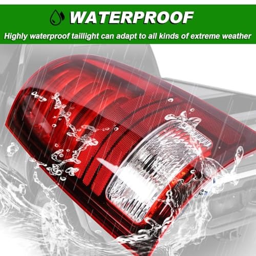LED Tail Light Compatible with 2013-2018 Ram 1500 2014 Right Passenger Side