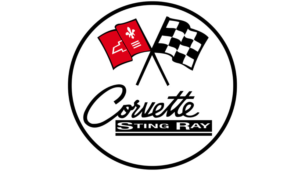 Corvette Logo Sticker Decal XV