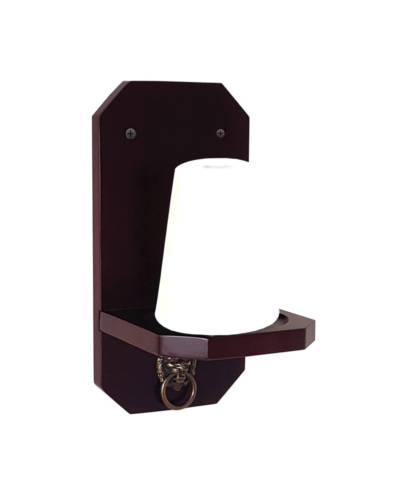 Wall Mounted Cone Chalk Holder, Pool Table Accessory, Solid Wood Hand Chalk H...