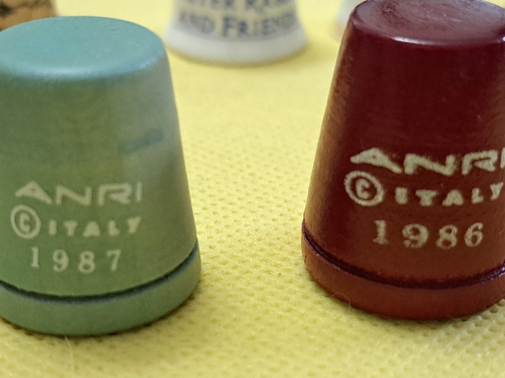 Various Lot Of Thimbles