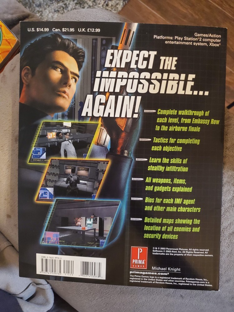 PRIMA Strategy Guide - Mission: Impossible - M:I Operation Surma - Paperback