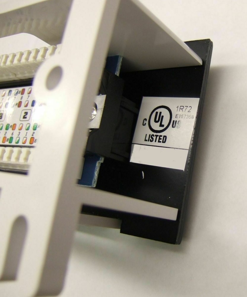 NEW CAT5e 12 Port Patch Panel RJ45 110 Network Mini Surface Wall Mount Bracket