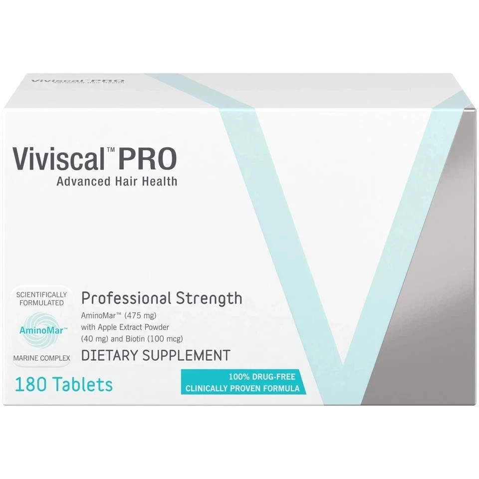 VIVISCAL PRO - Professional Hair Growth Tablets 180 Exp. 12/2027
