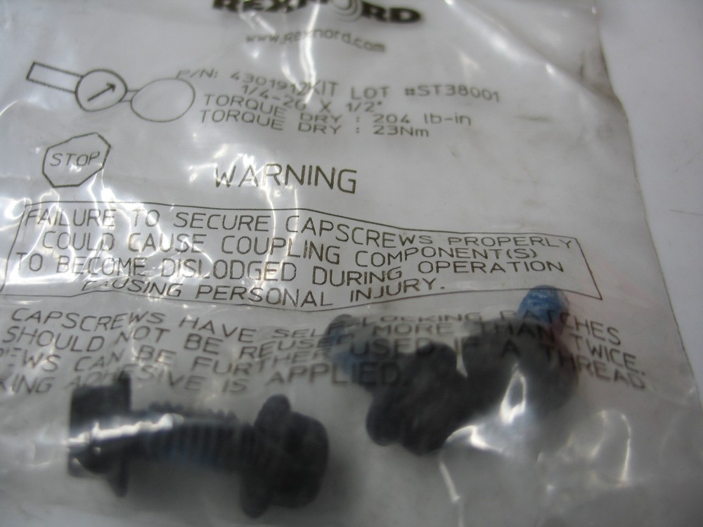 NEW REXROTH OMEGA 4 FLEXIBLE COUPLING WITH HARDWARE A1267