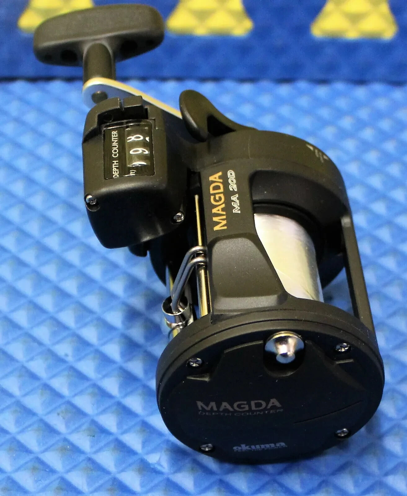 Okuma Pre-Spooled Magda MA 20D Reel With CPC-762 Rod Trolling Combo 2-Pack