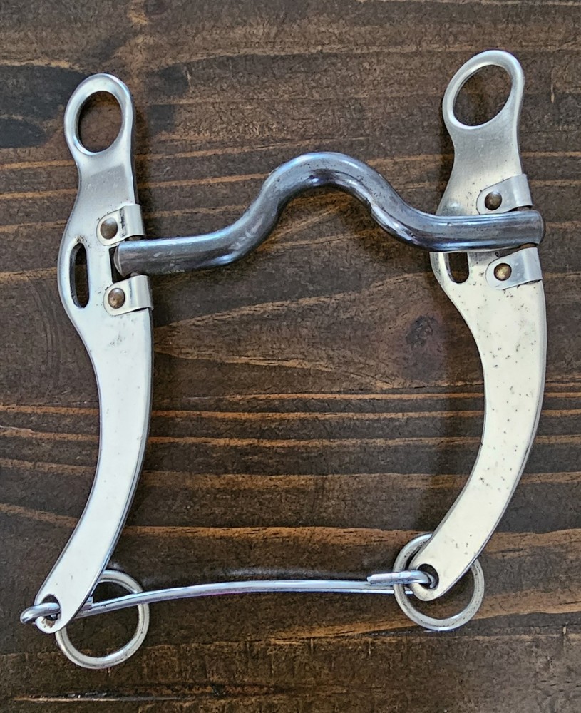 Solid Mouth Port Horse Bit