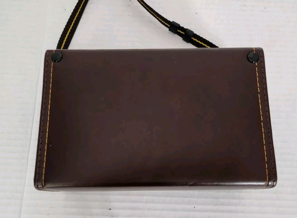 Celestron Binoculars Carry Case Brown Crossbody Strap