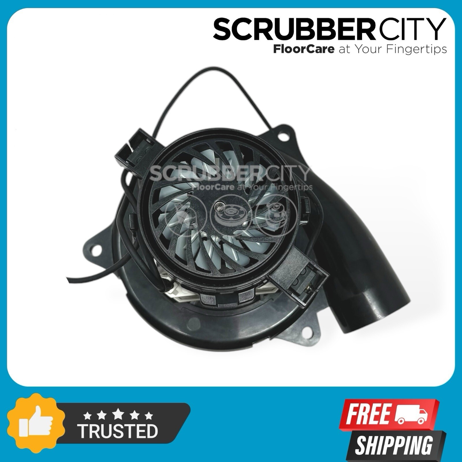 500.257.3 - 24V Vacuum Motor 3 Stage replaces Powr-Flite PAS28DX