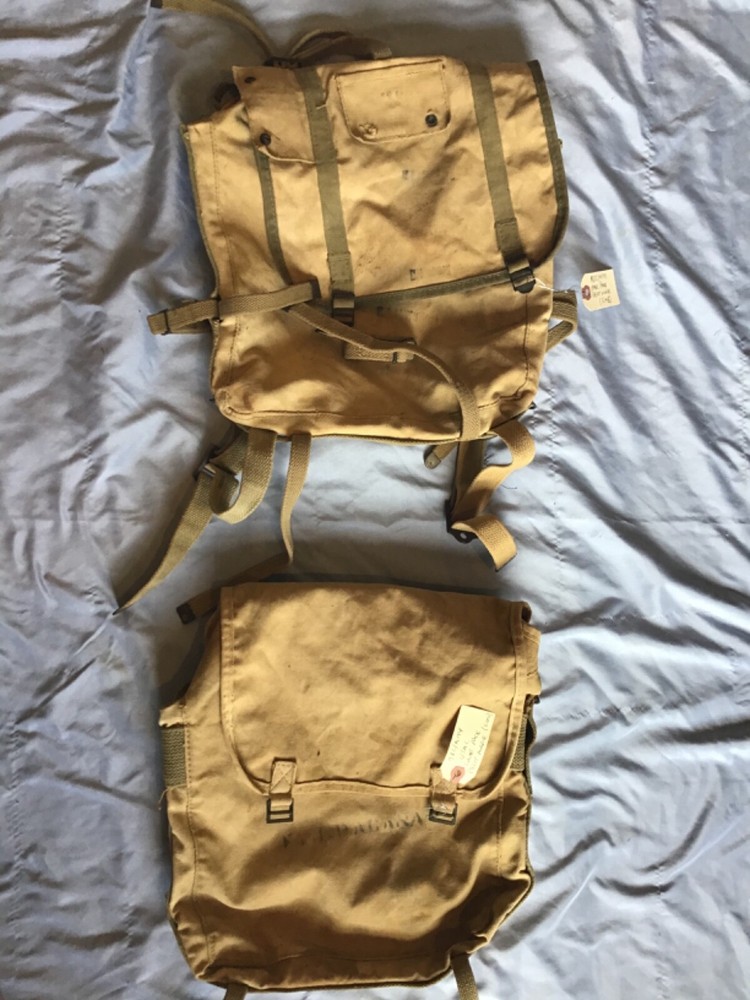 USMC 782 Named Depot Made Upper & Lower Pack