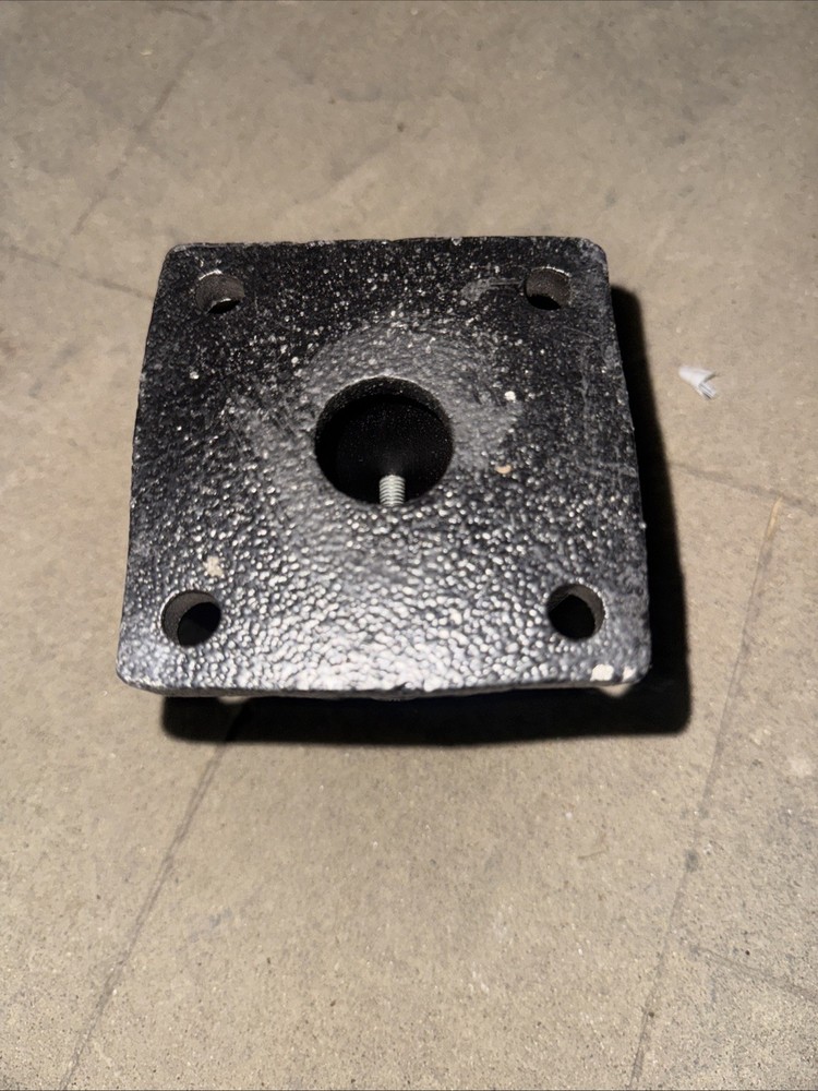Single Socket Base For Pedestrian Barrier Socket Only