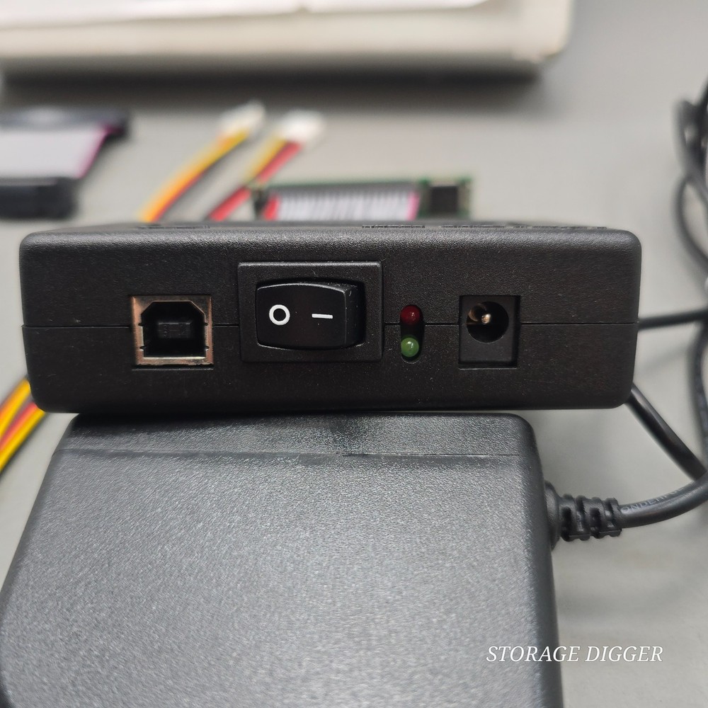 Vintage Forensic Hard Drive Write Blocker U2-ATAWP01, Connected USB2.0, Boxed