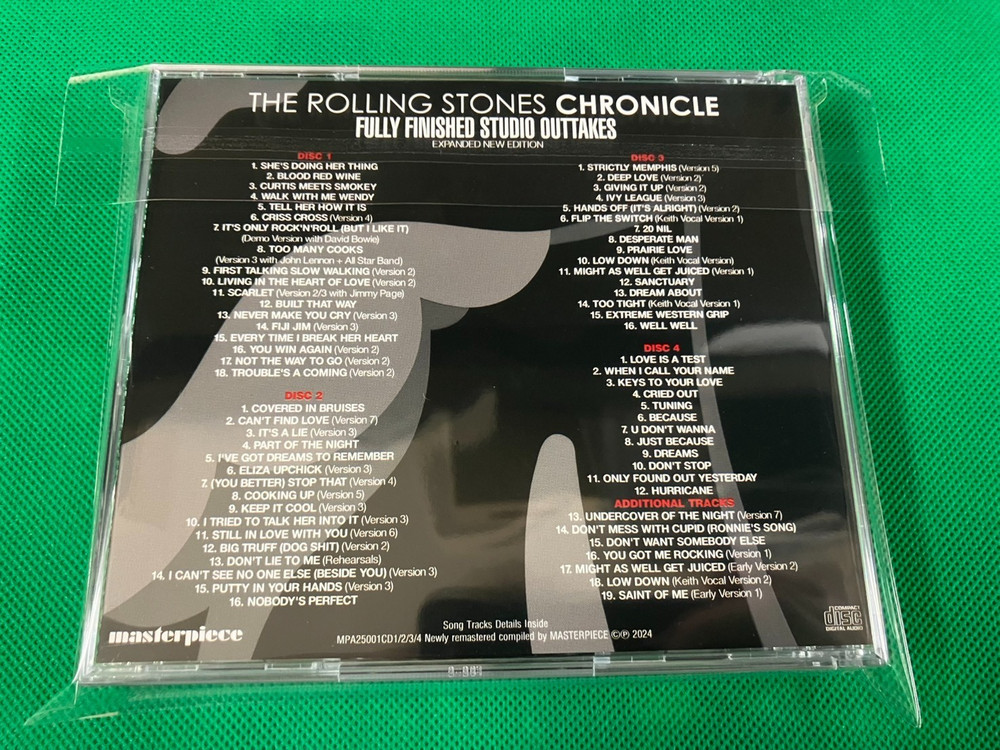 ROLLING STONES / FULLY FINISHED STUDIO OUTTAKES : EXPANDED NEW EDITION 4CD
