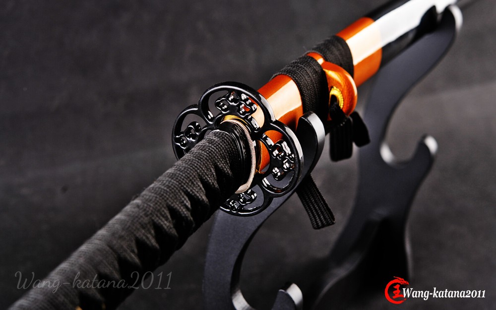 Clay Tempered Folded T10 Steel Katana Japanese Samurai Sharp Functional Sword