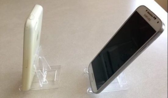 Tablet iPad 2-Piece Compact Adjustable Clear Acrylic Desktop Display Stand Easel
