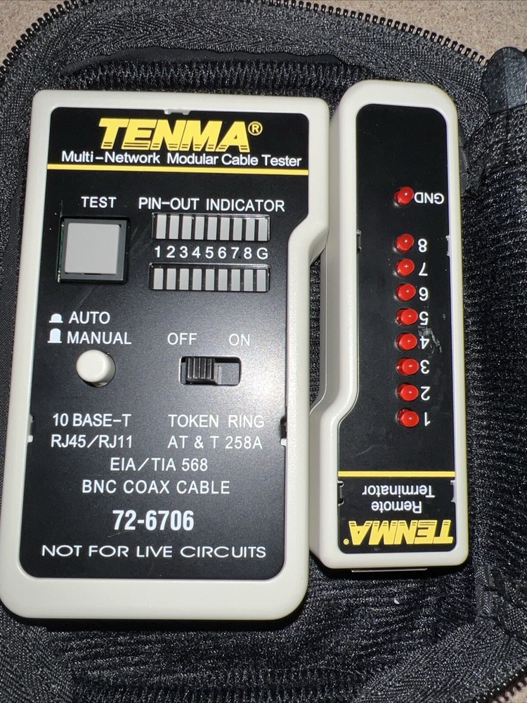TENMA - 72-6706 CABLE TESTER