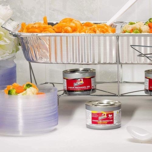 Aluminum Deep Foil Pans Full Size, Large Disposable Roasting & Baking 20 pack