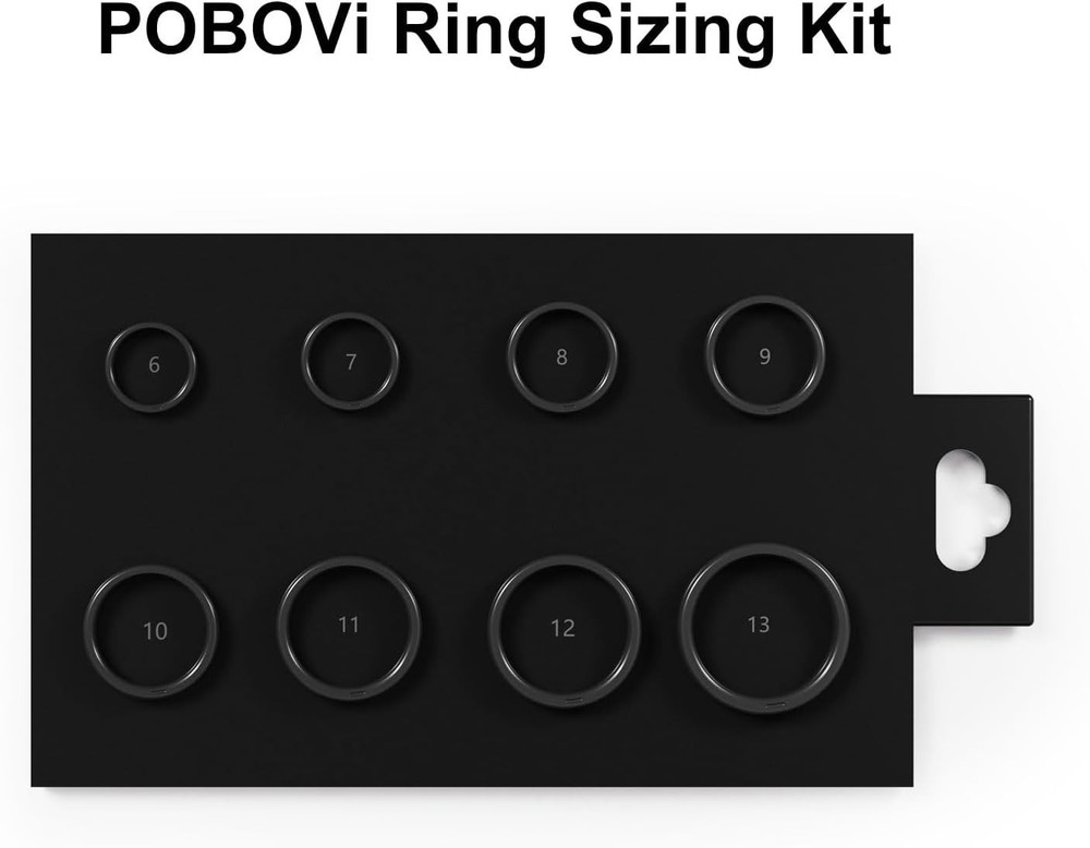 Essential Ring Sizing Kit - 8 Samples for Perfect Fit Before Smart Ring Purchase